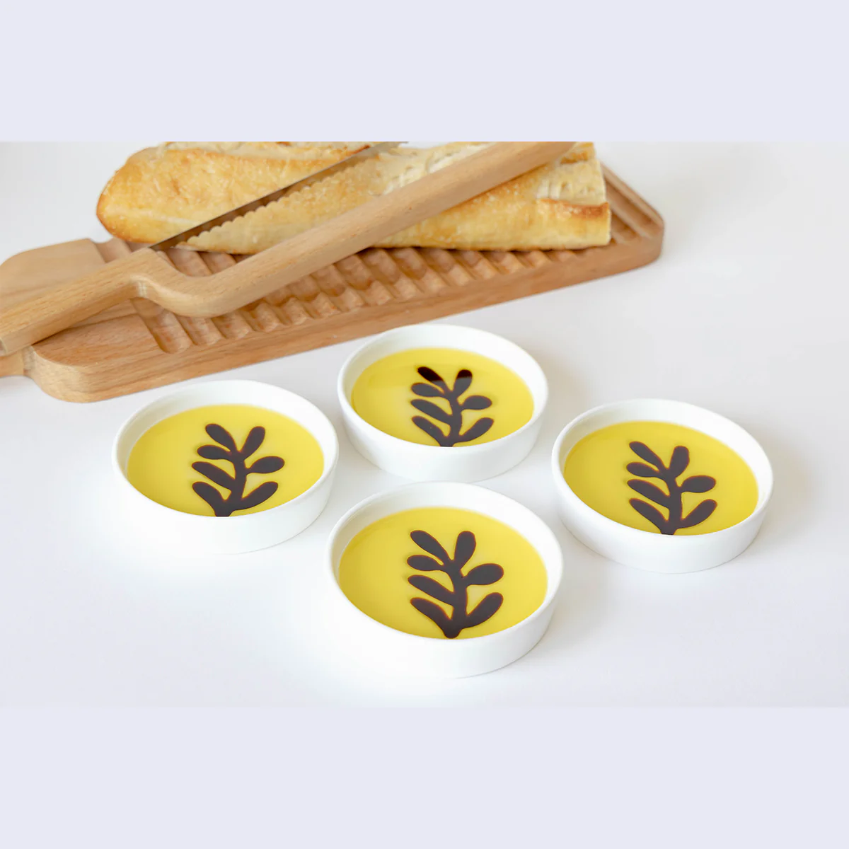Charcuterie Board and 4-Piece Individual Dipping Set - Image 5