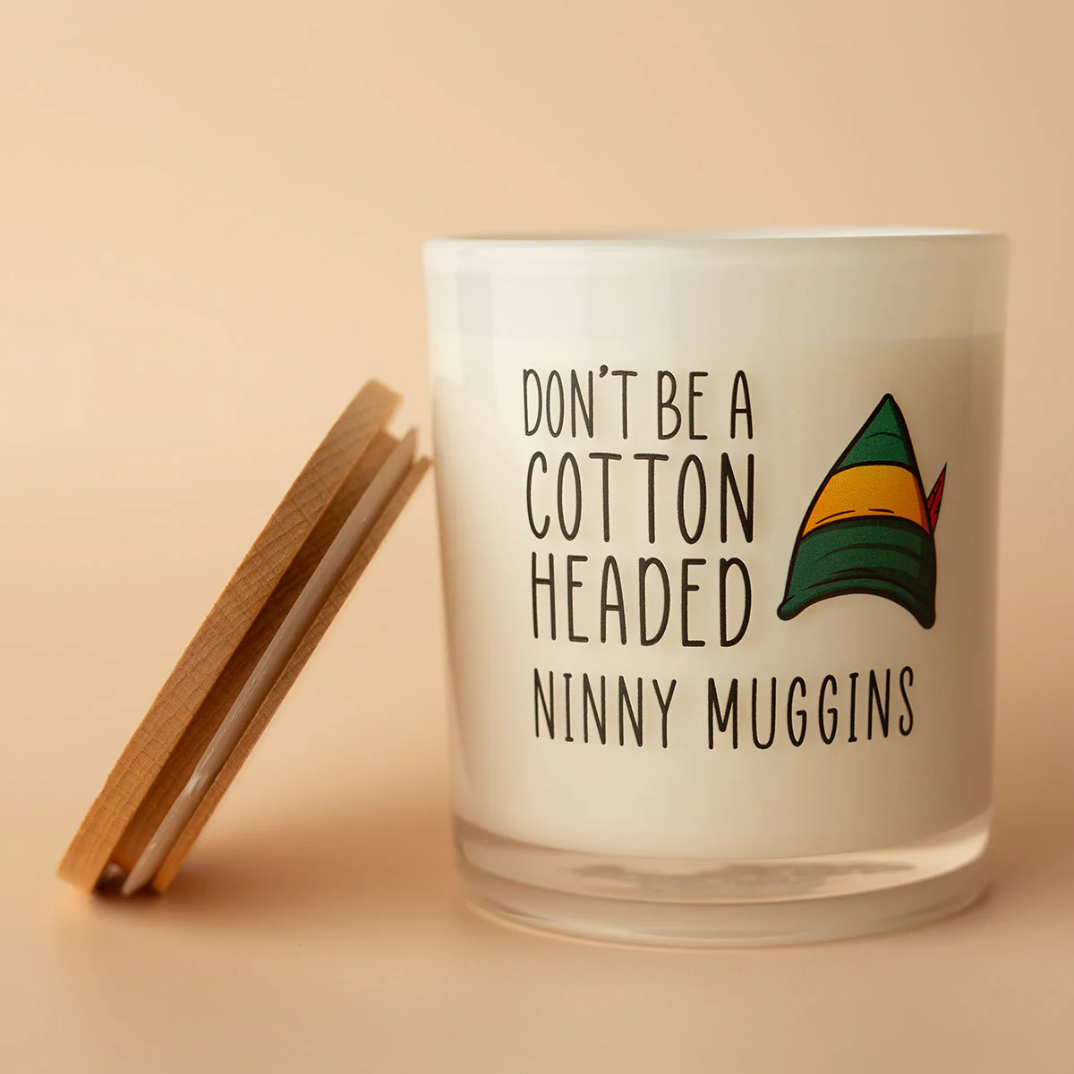 Christmas Printed Candle - Cotton Headed Ninny - Image 2