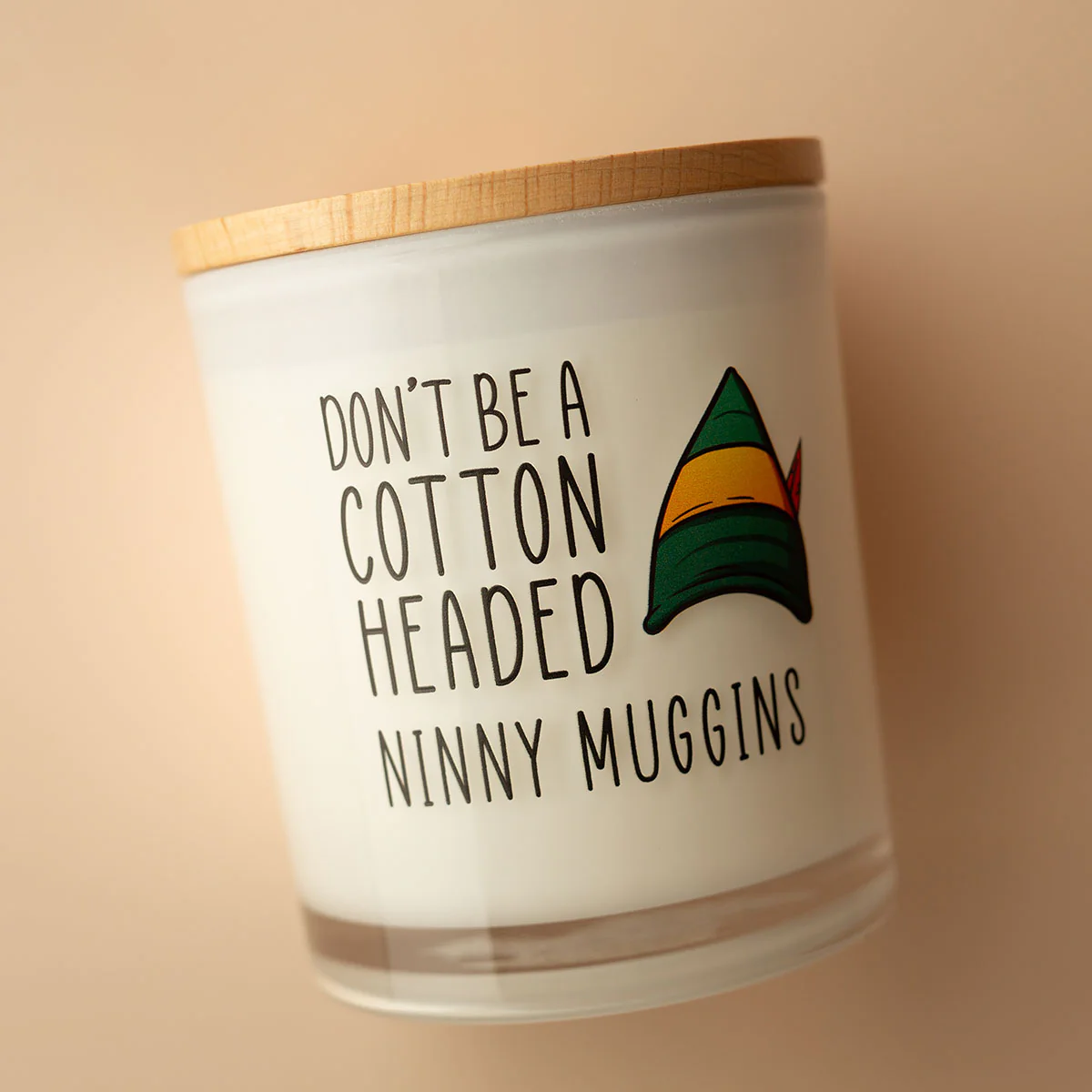 Christmas Printed Candle - Cotton Headed Ninny - Image 4