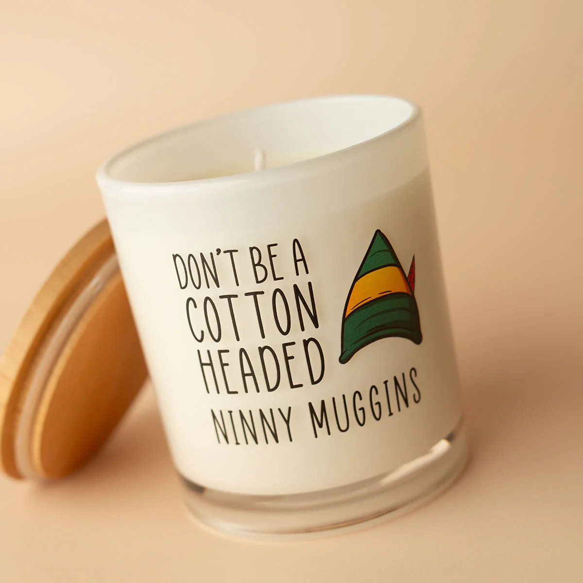 Christmas Printed Candle - Cotton Headed Ninny - Image 6