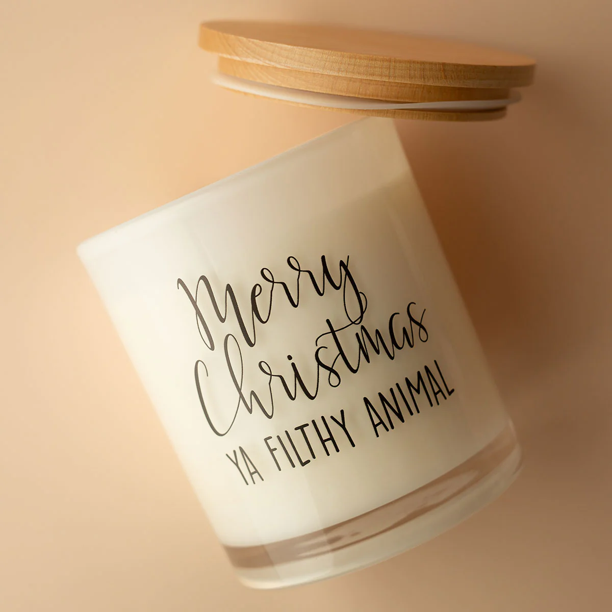 Christmas Printed Candle - Filthy Animal - Image 3