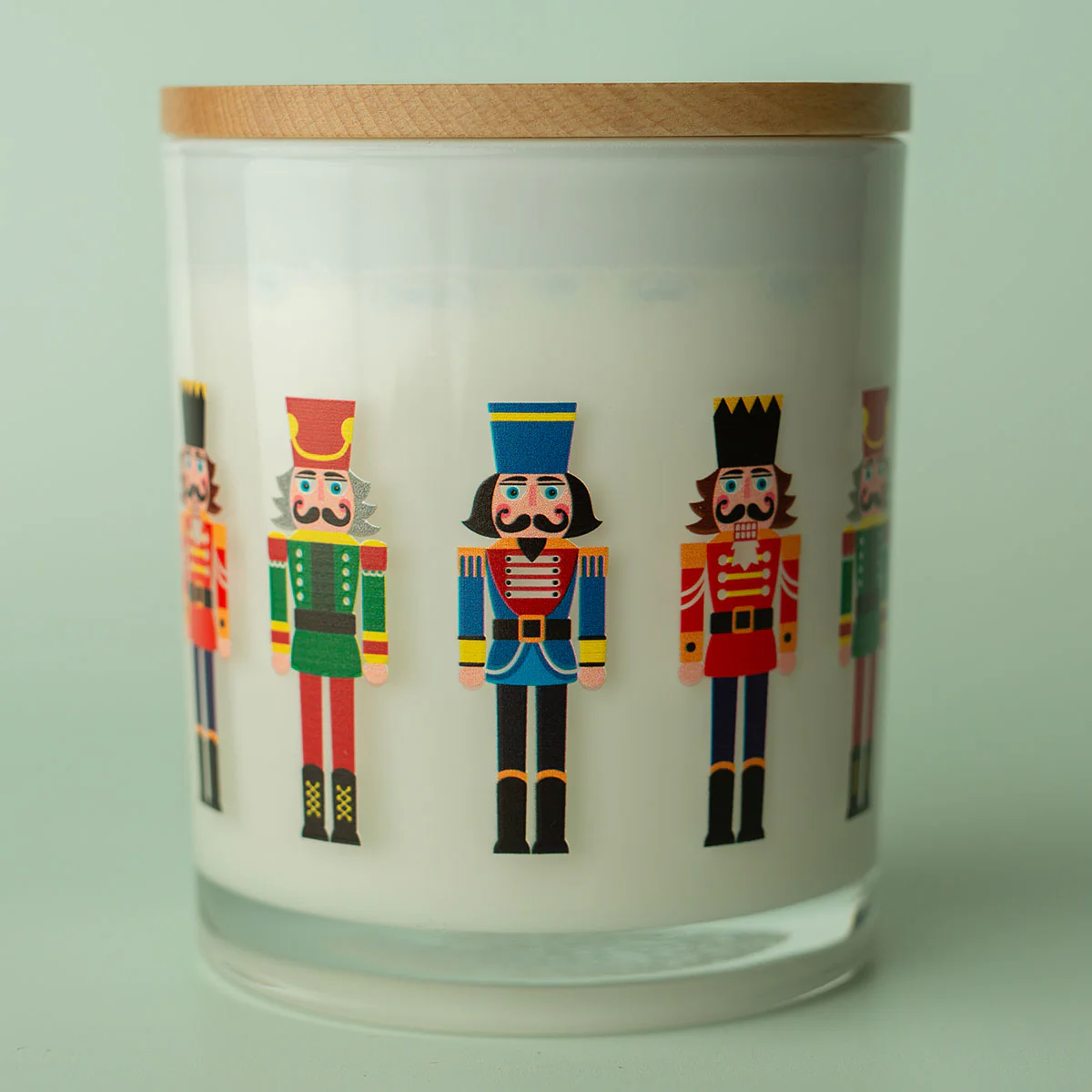 Christmas Printed Candle - Nutcracker Wrap - Image 2