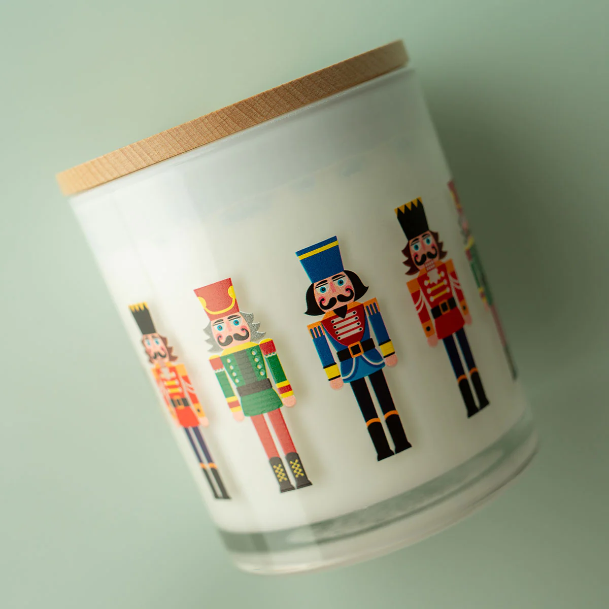 Christmas Printed Candle - Nutcracker Wrap - Image 3
