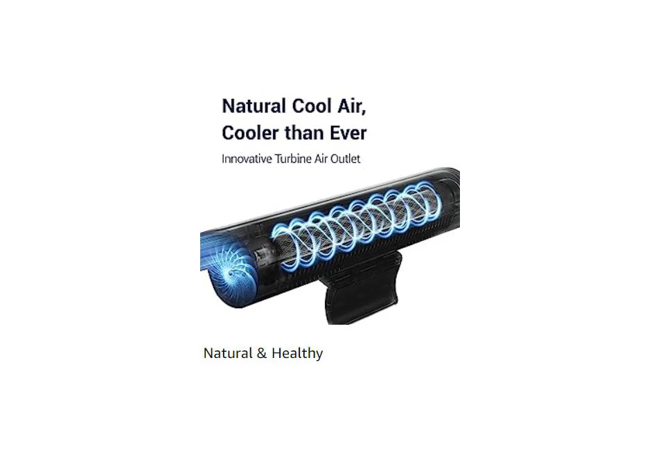 Clip on Computer Monitor Fan - Image 2
