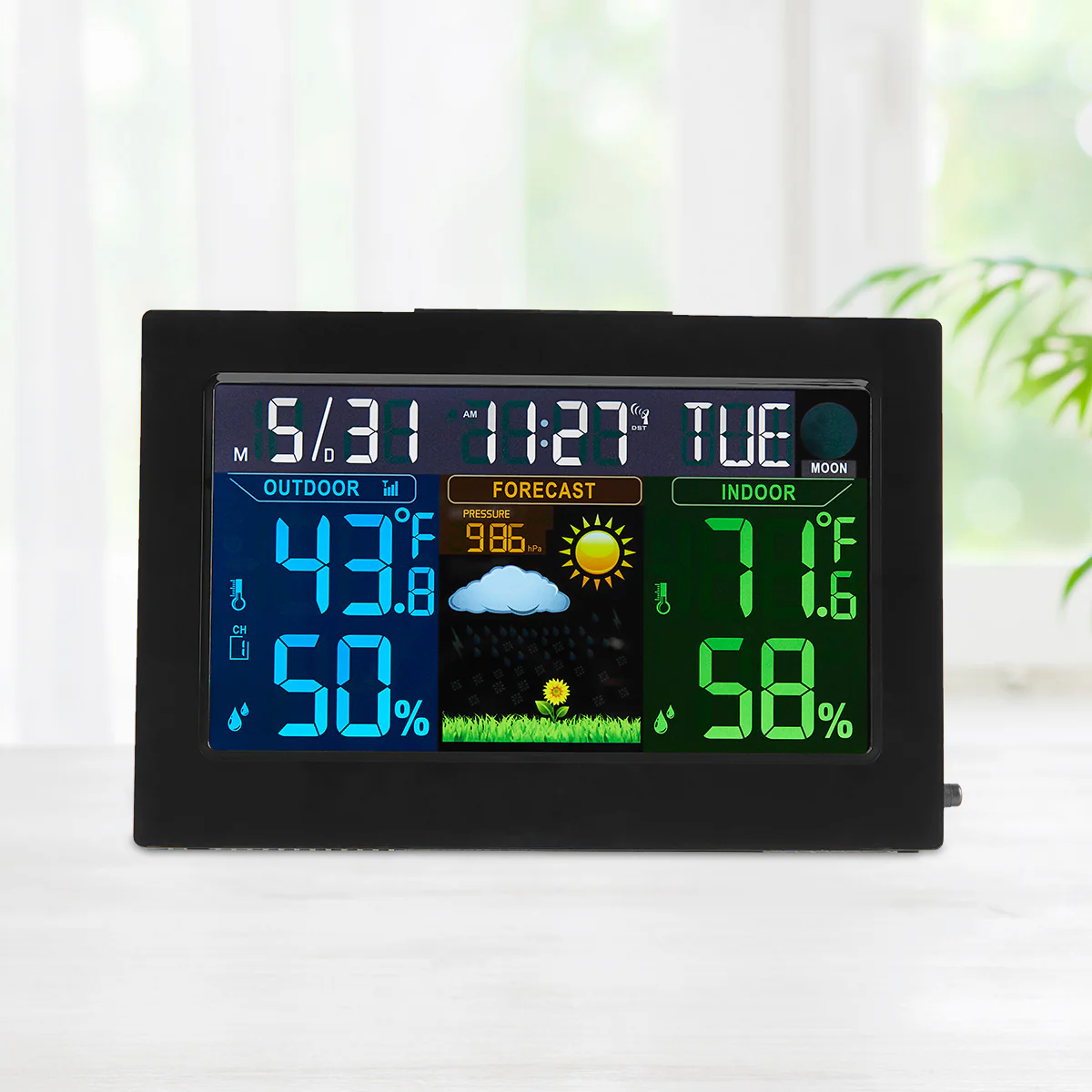 Color Weather Station by Sharper Image - Image 4
