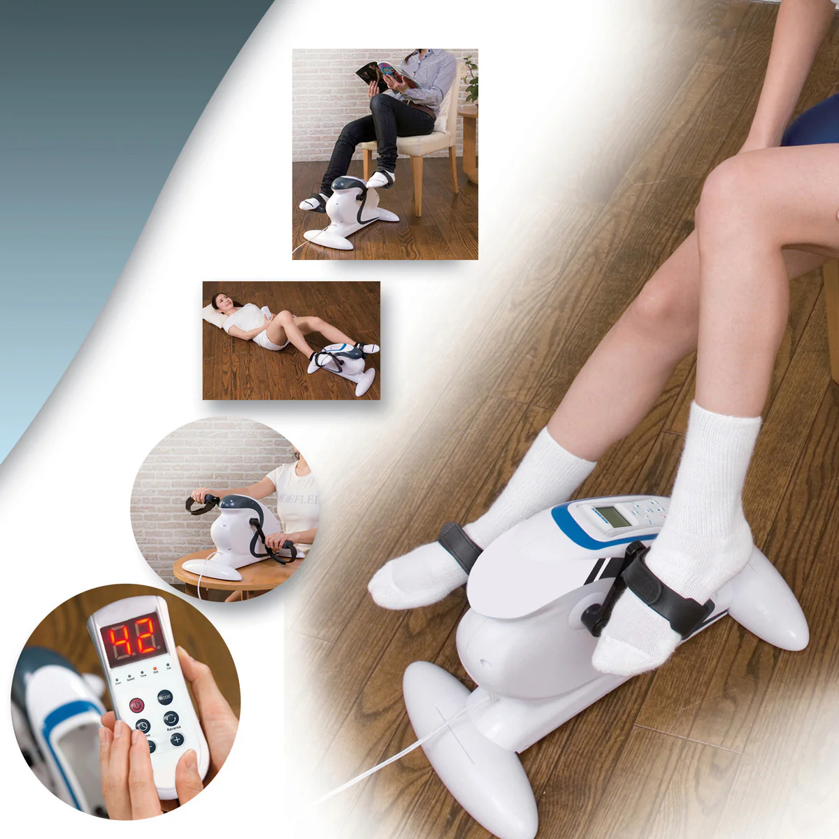 Compact Motorized Smart Exercise Bike - Image 7