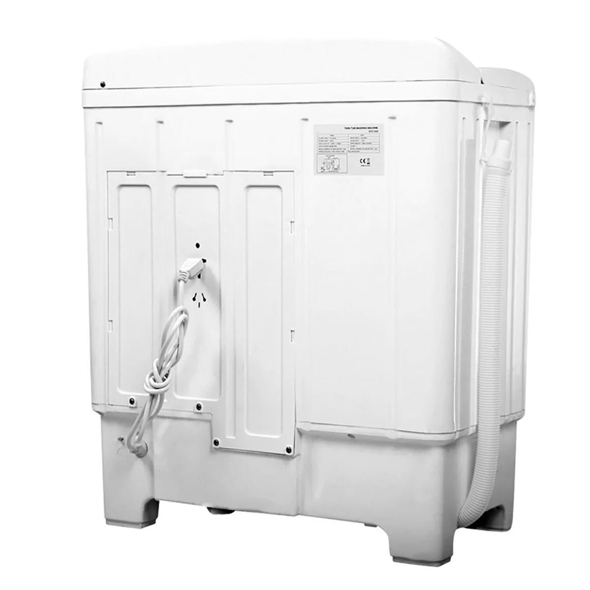 Compact Twin Tub Washing Machine Spin Dryer - Image 8