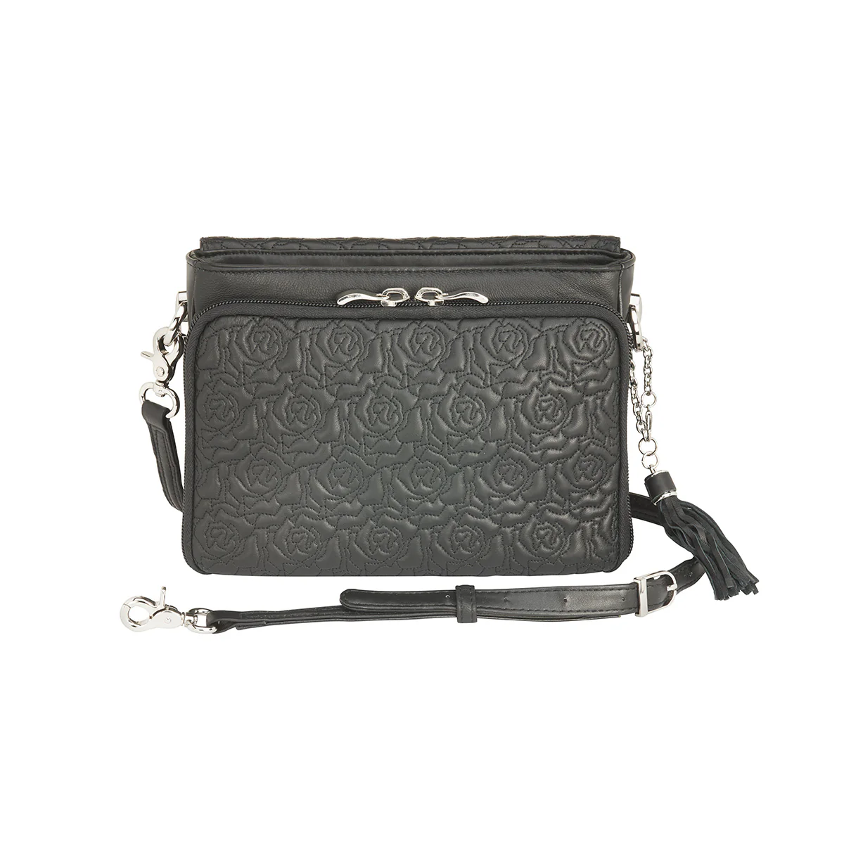 Concealed Carry Embroidered Clutch Crossbody - Image 2