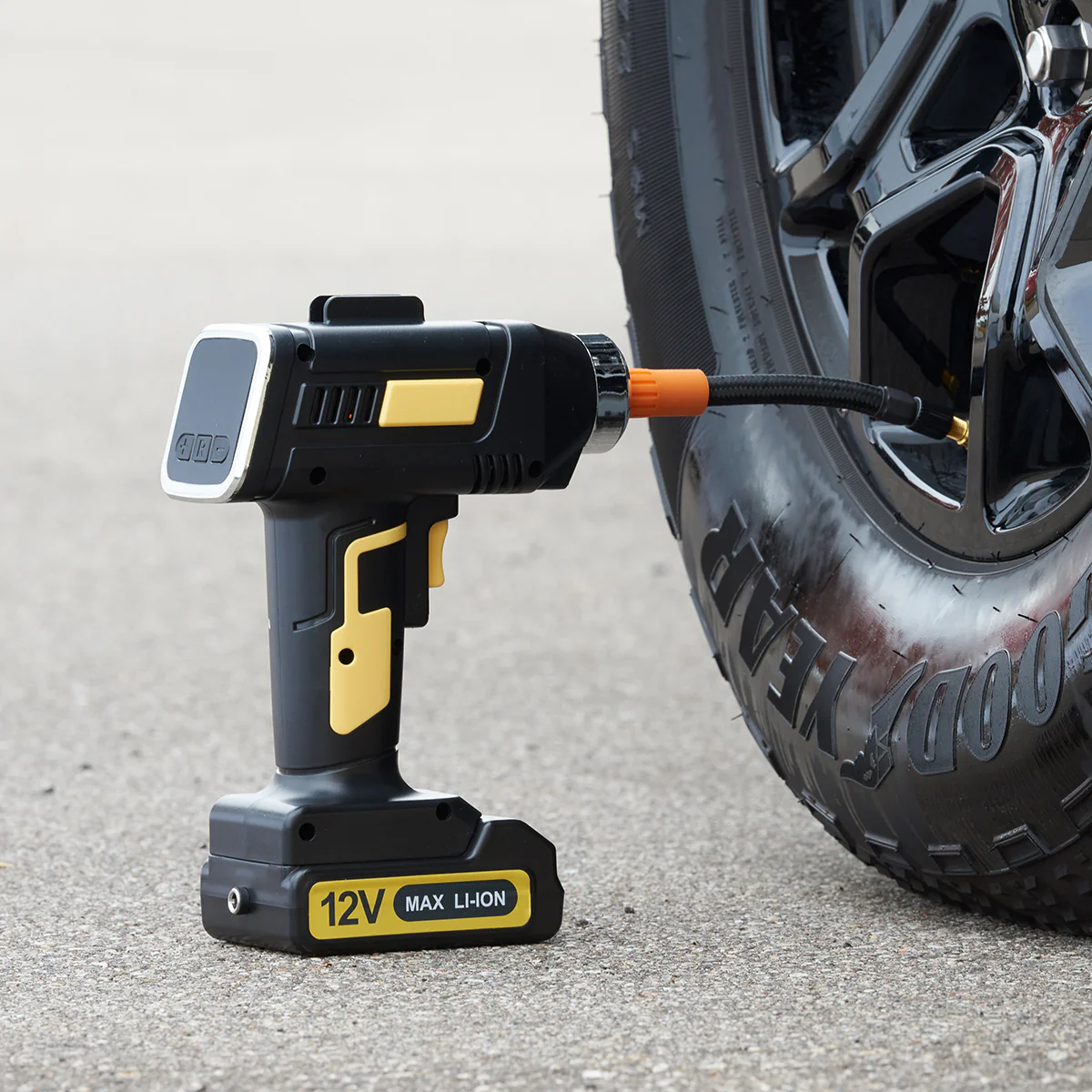 Cordless Auto Stop Tire Inflator by Sharper Image - Image 3