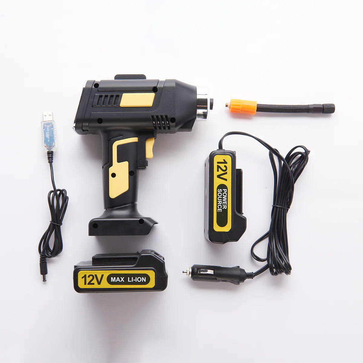 Cordless Auto Stop Tire Inflator by Sharper Image - Image 4