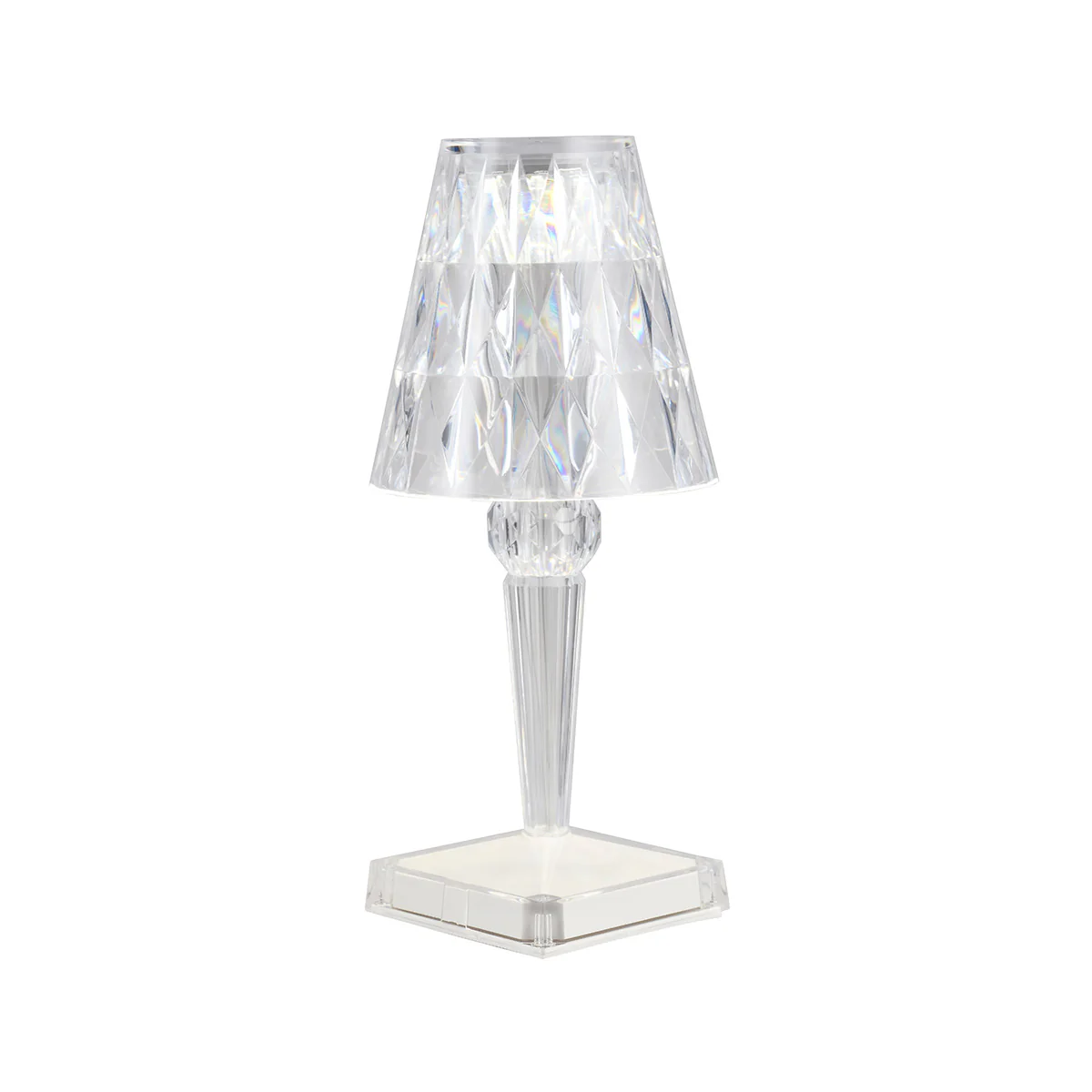 Cordless Crystal Cut Lamps (Set of 2)