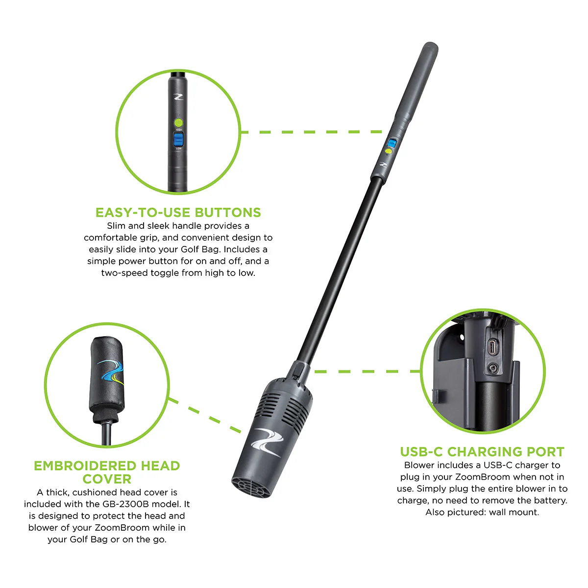 Cordless Golf Air Broom - Image 4