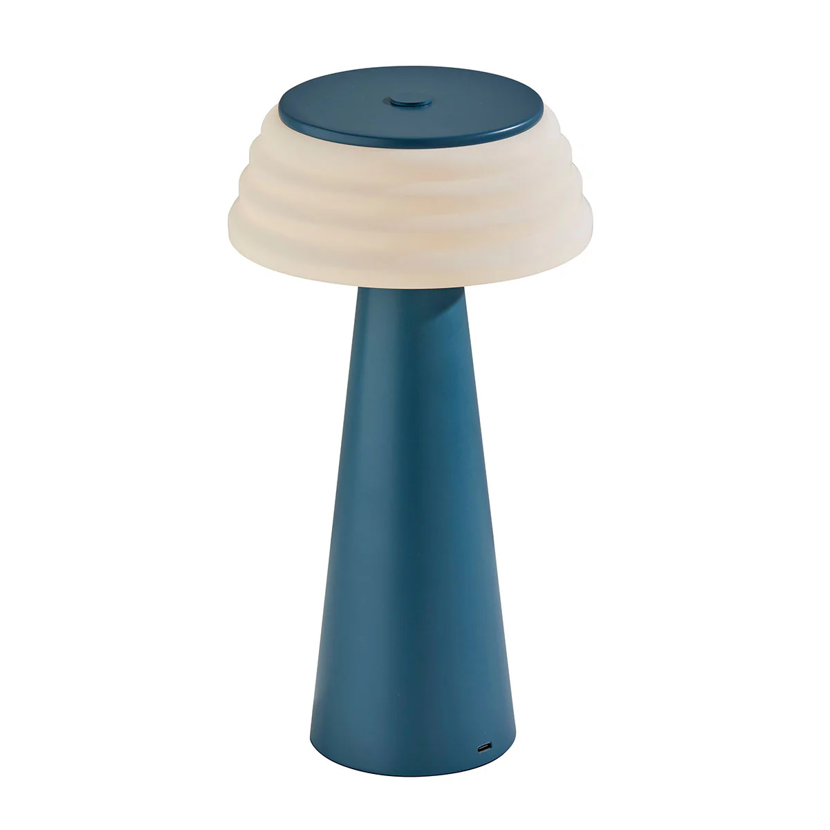 Cordless Indoor/Outdoor Table Lamp with Sleek Plastic Shade - Image 5