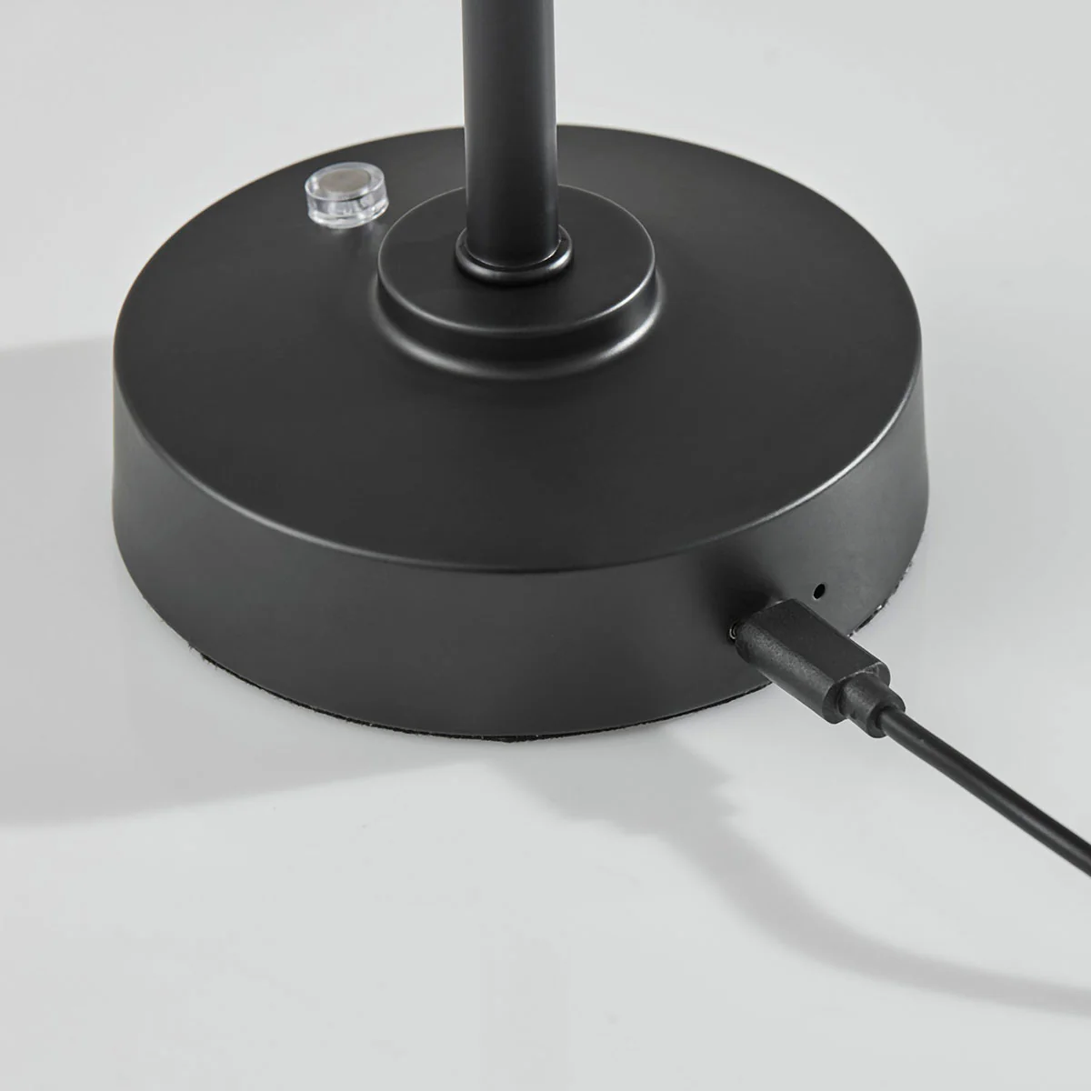Cordless Indoor/Outdoor Table Lamp with Tapered Cone-Shaped Shade - Image 6
