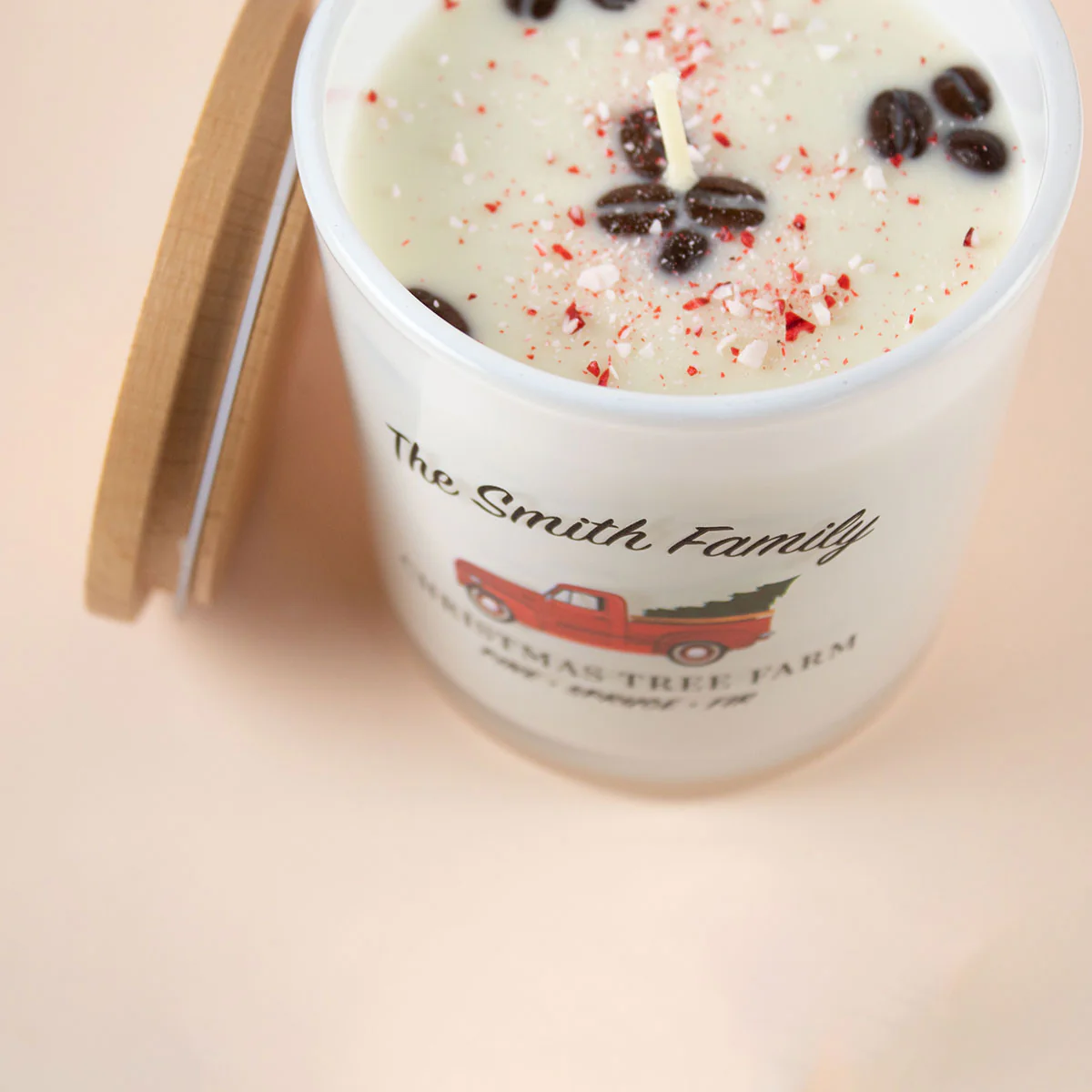 Custom Christmas Tree Farm Candle - Image 5