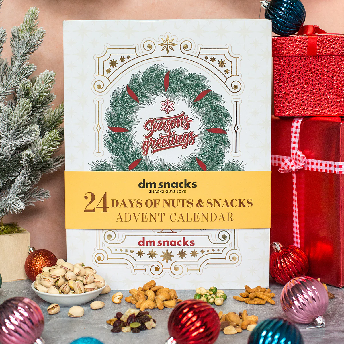 Damn, Man 24 Days of Gourmet Nuts and Snacks Advent Calendar - Image 5