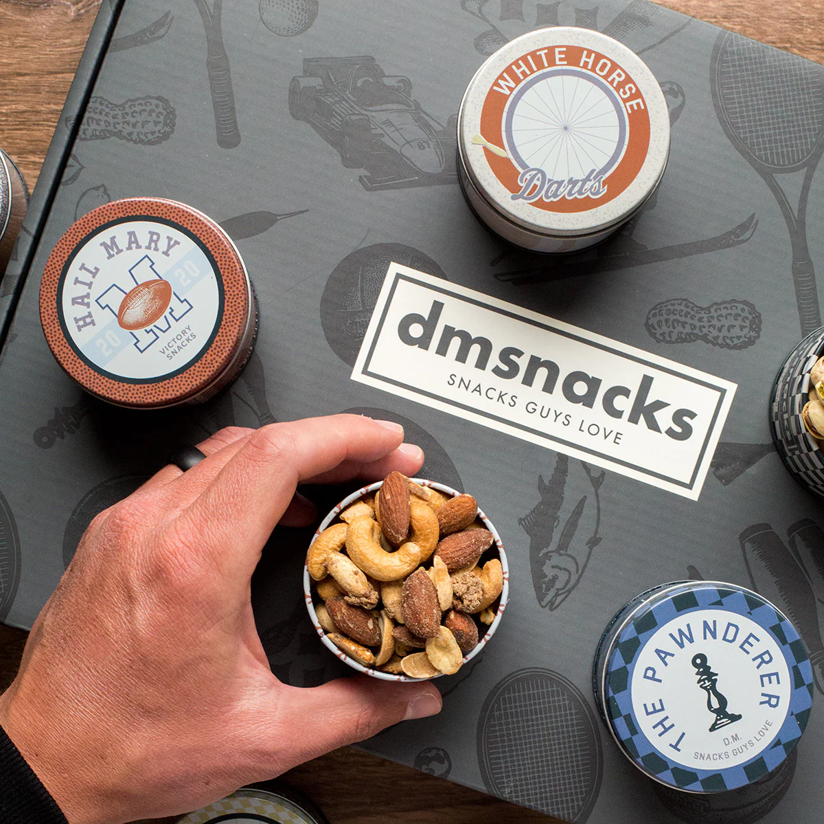 Damn, Man Bar Cart Gourmet Snack Collection - Image 5