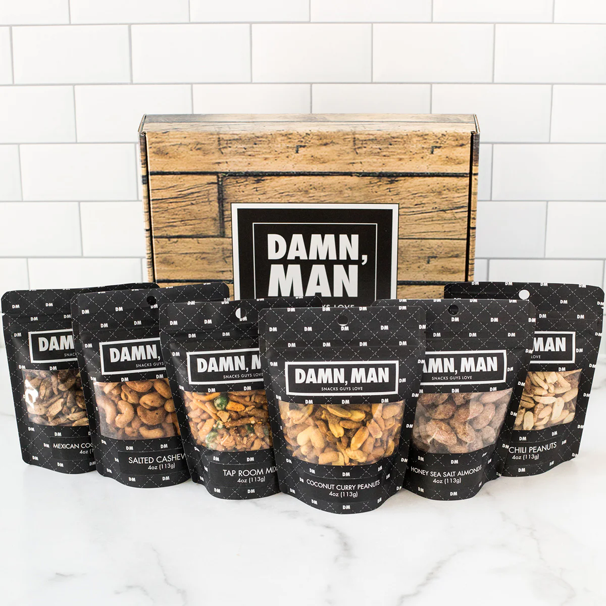 Damn, Man Manly Mixed Gourmet Nut Box - Image 5