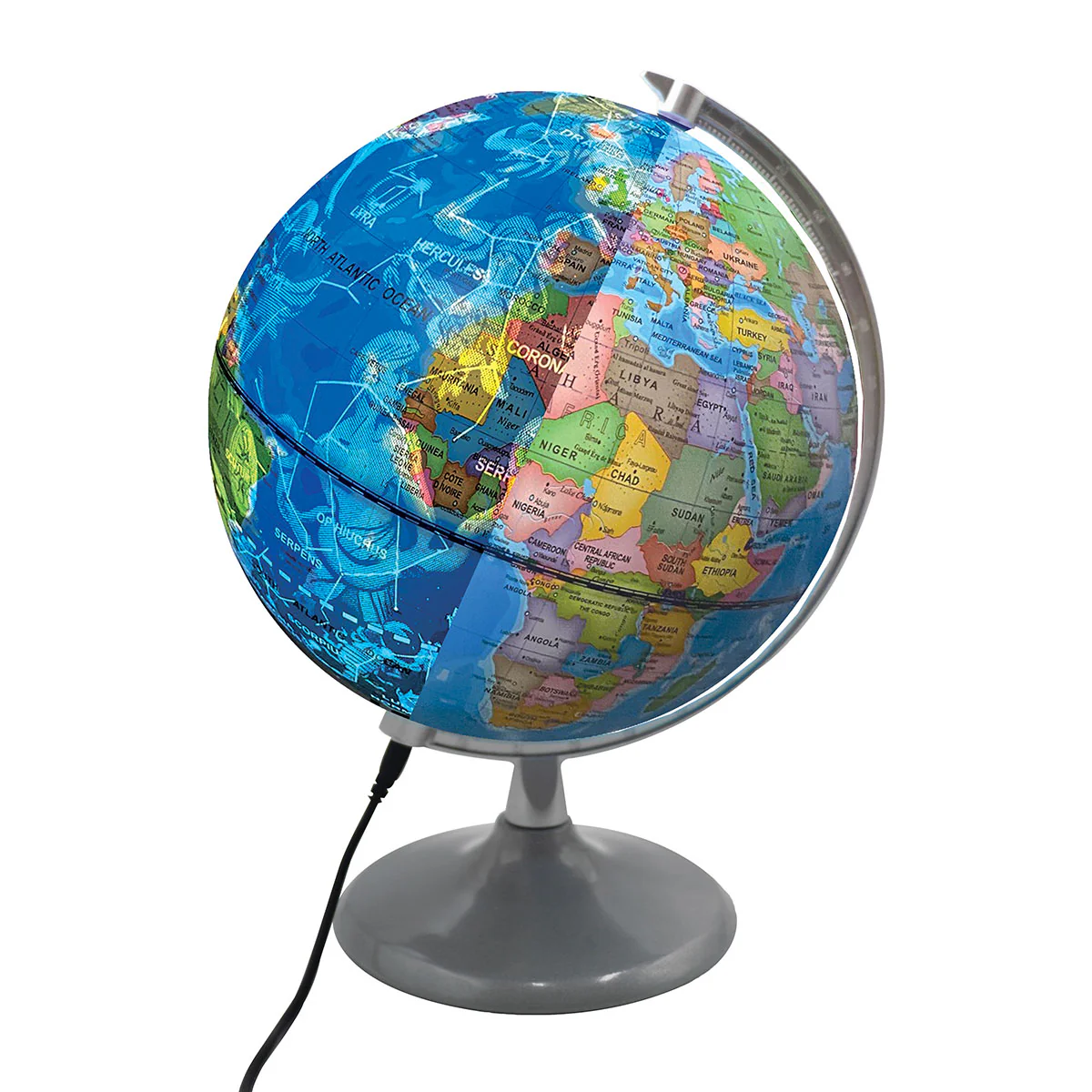 Day and Night Light-Up Globe - Image 3