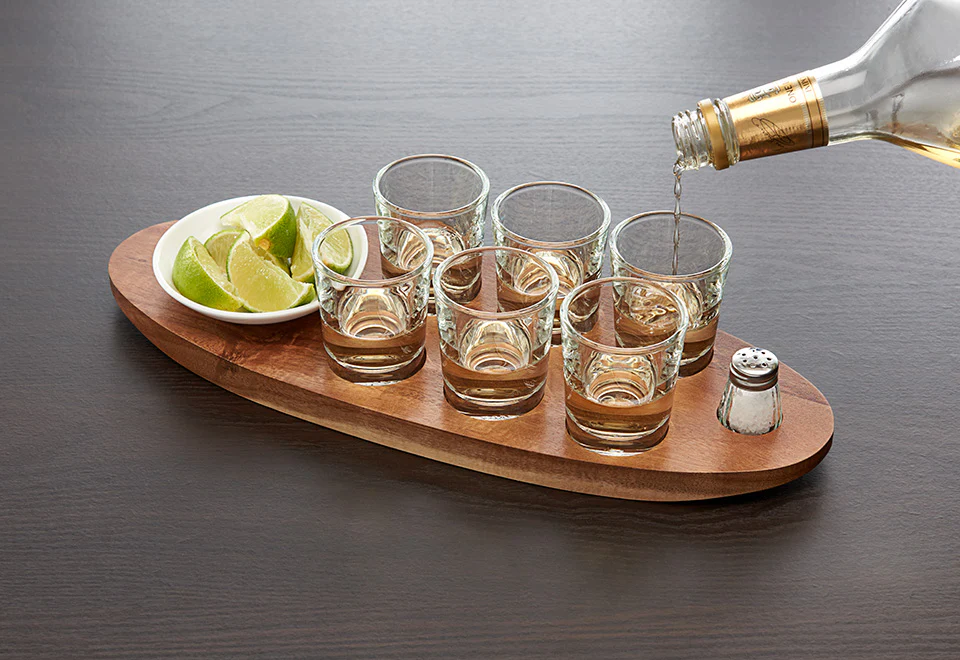 Deluxe Shot Glass Tray Set - Image 2
