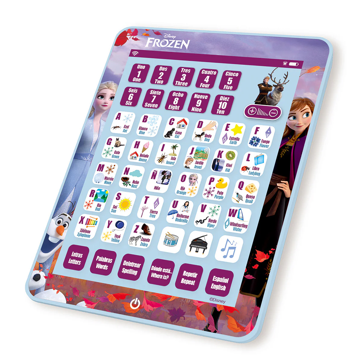 Disney Frozen Bilingual Educational Learning Tablet - Image 4