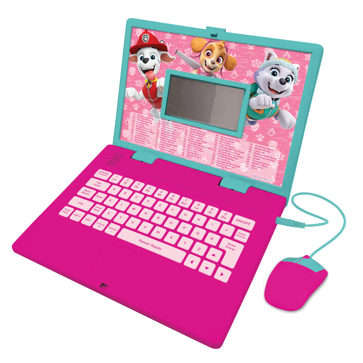 Disney PAW Patrol Bilingual Talking Educational Laptop - Image 2