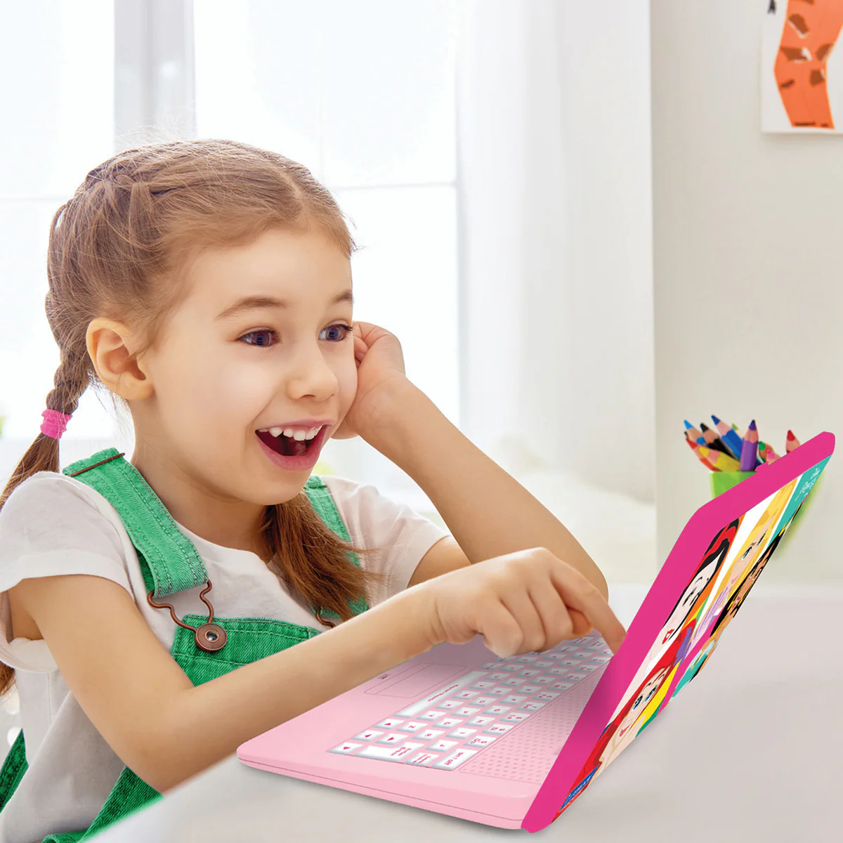 Disney Princess Bilingual Talking Educational Laptop - Image 5