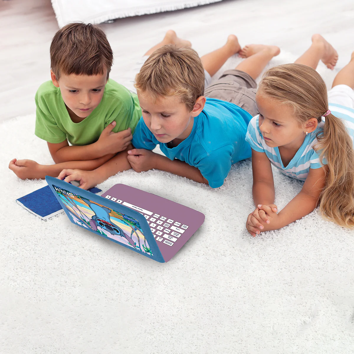 Disney Stitch Bilingual Talking Educational Laptop - Image 3