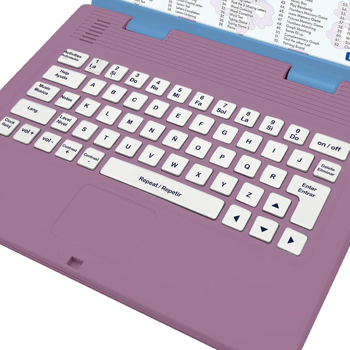 Disney Stitch Bilingual Talking Educational Laptop - Image 5