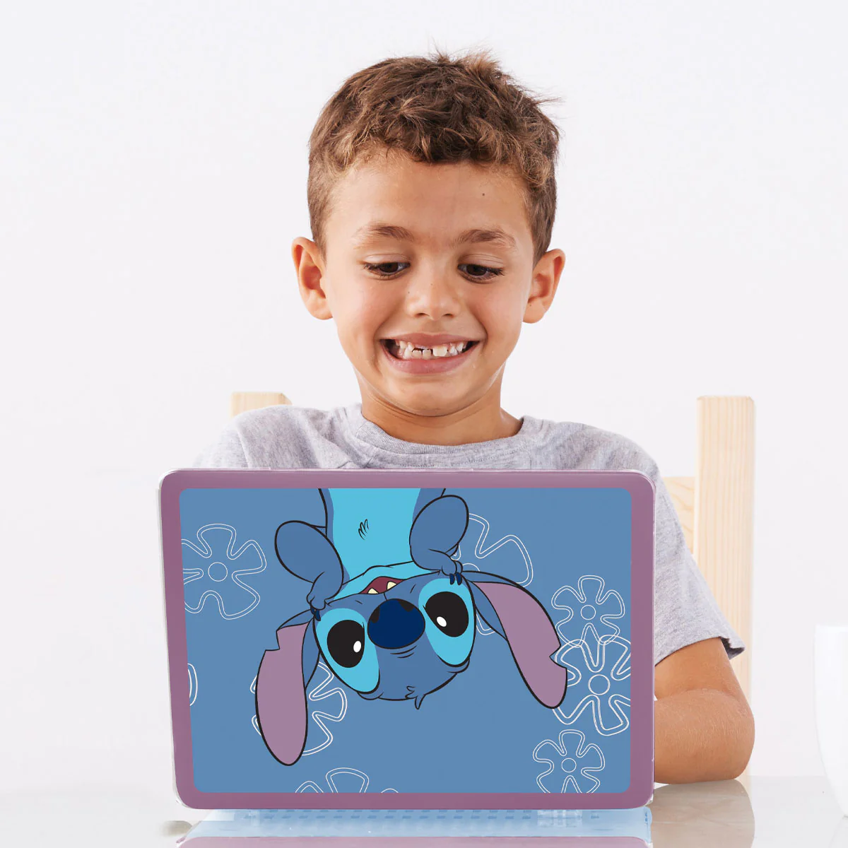 Disney Stitch Bilingual Talking Educational Laptop - Image 8