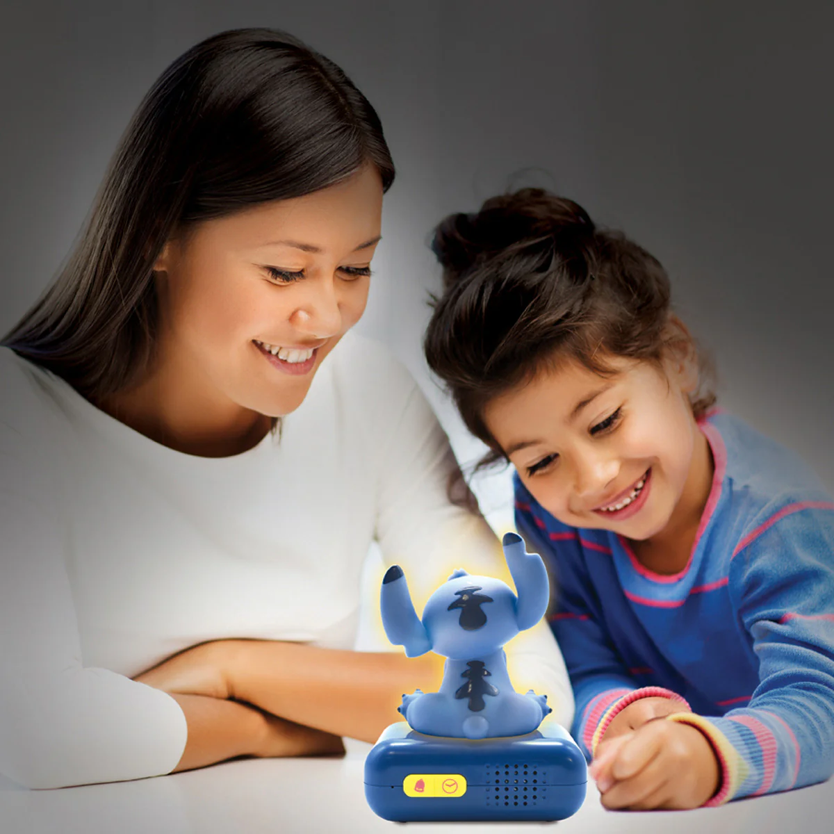 Disney Stitch Digital Alarm Clock with Nightlight - Image 4