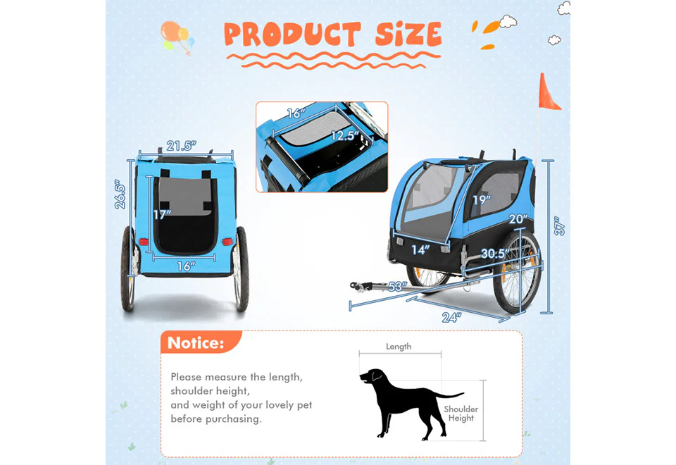 Dog Bike Trailer - Image 10
