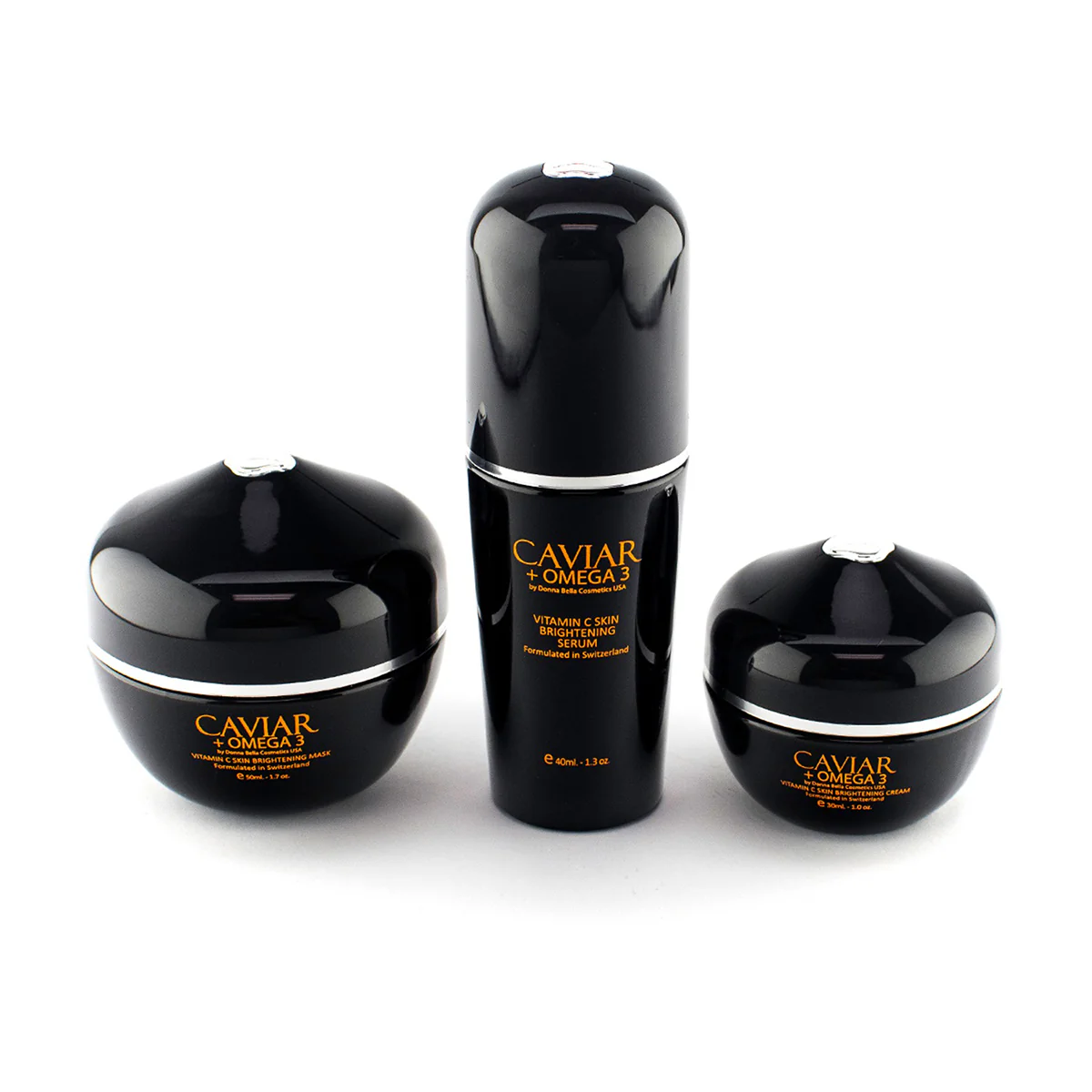 Donna Bella’s Caviar + Omega 3 Vitamin C Skin Brightening Set