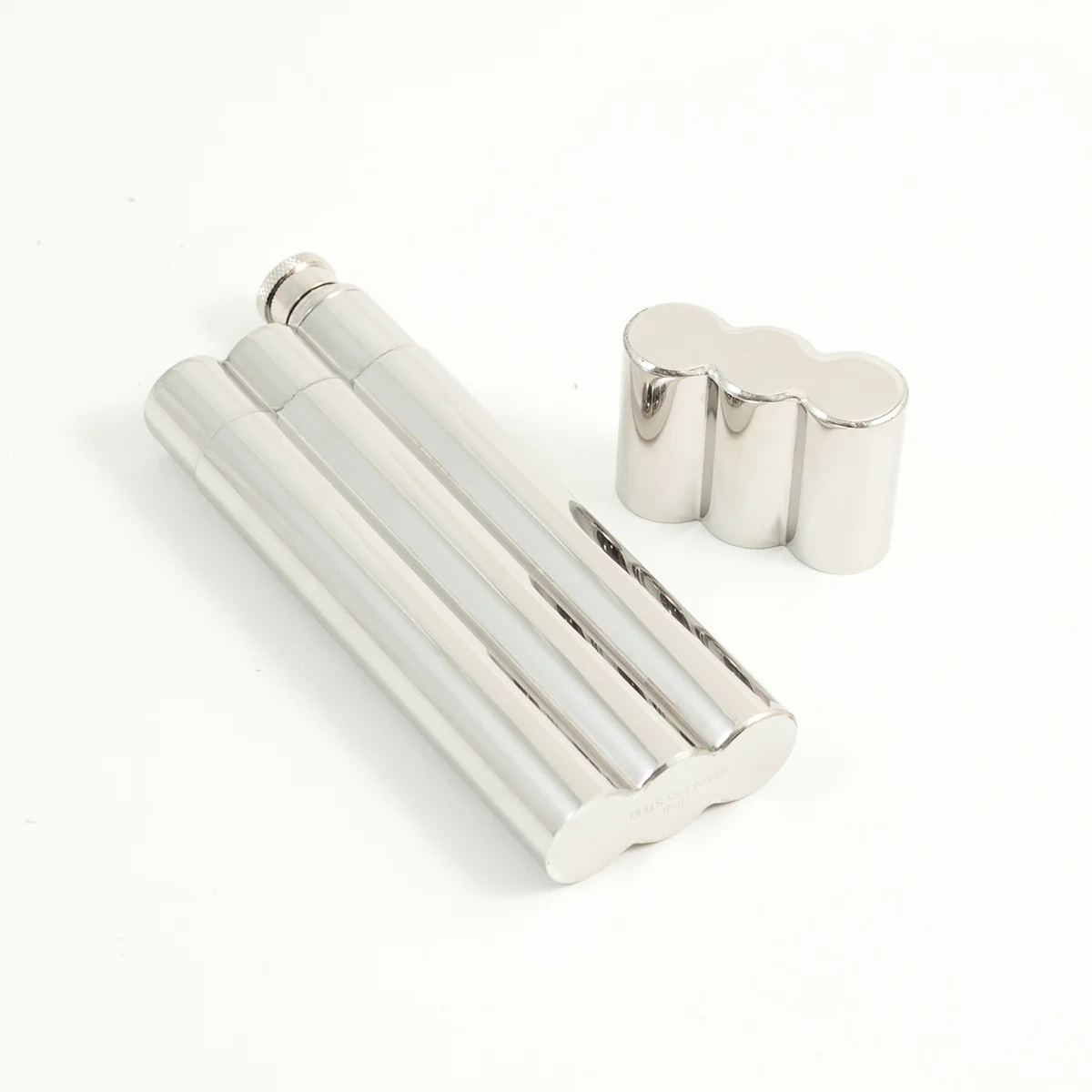 Double Cigar Holder And Flask - Image 3