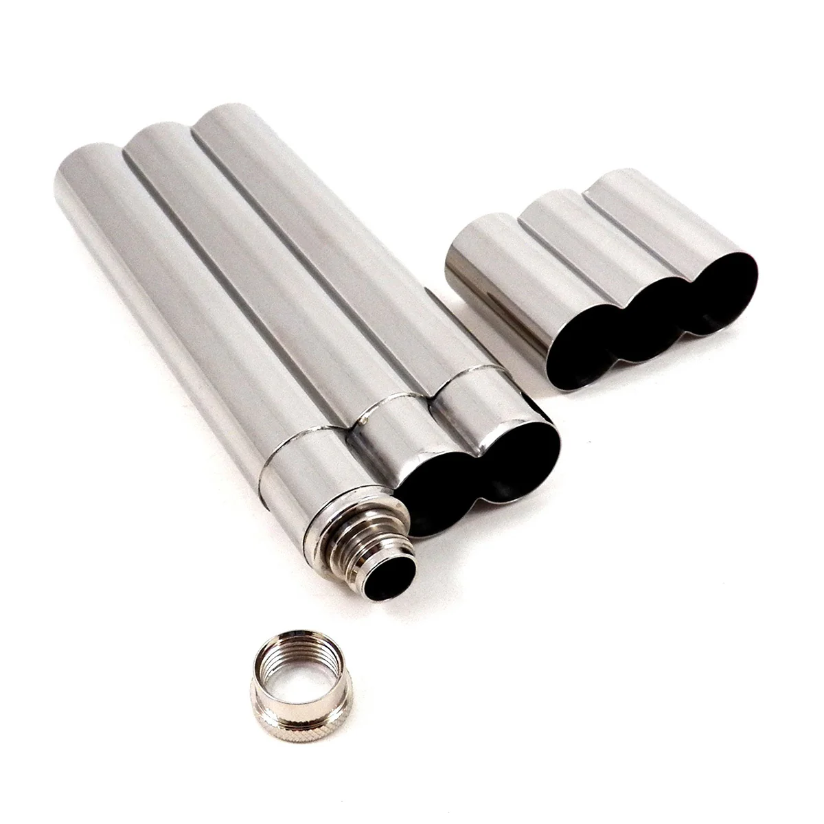 Double Cigar Holder And Flask - Image 4