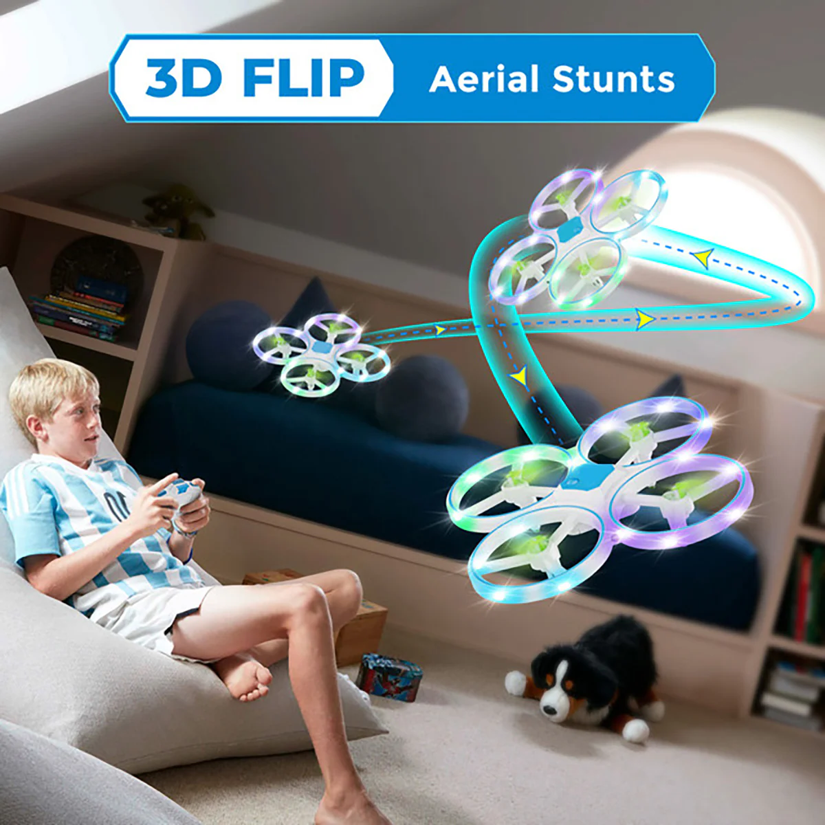 Dragonfly Drone with LED Light Effects - Image 3