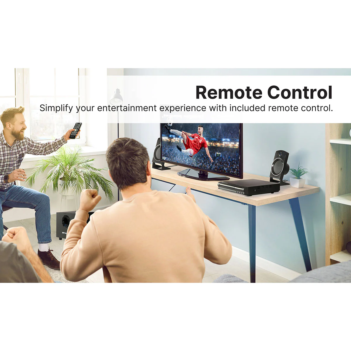 DVD Player with Home Theater Surround Sound System - Image 6