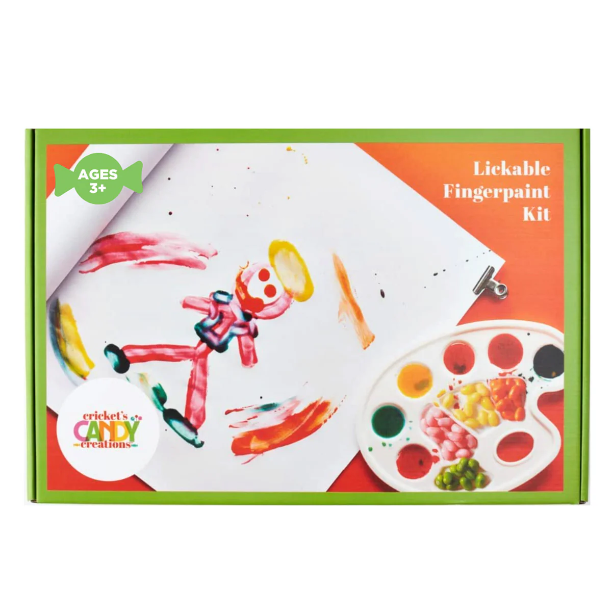 Edible Lickable Finger Paint Craft Kit - Image 2