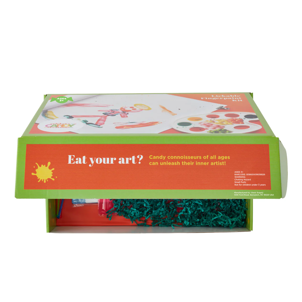 Edible Lickable Finger Paint Craft Kit - Image 3