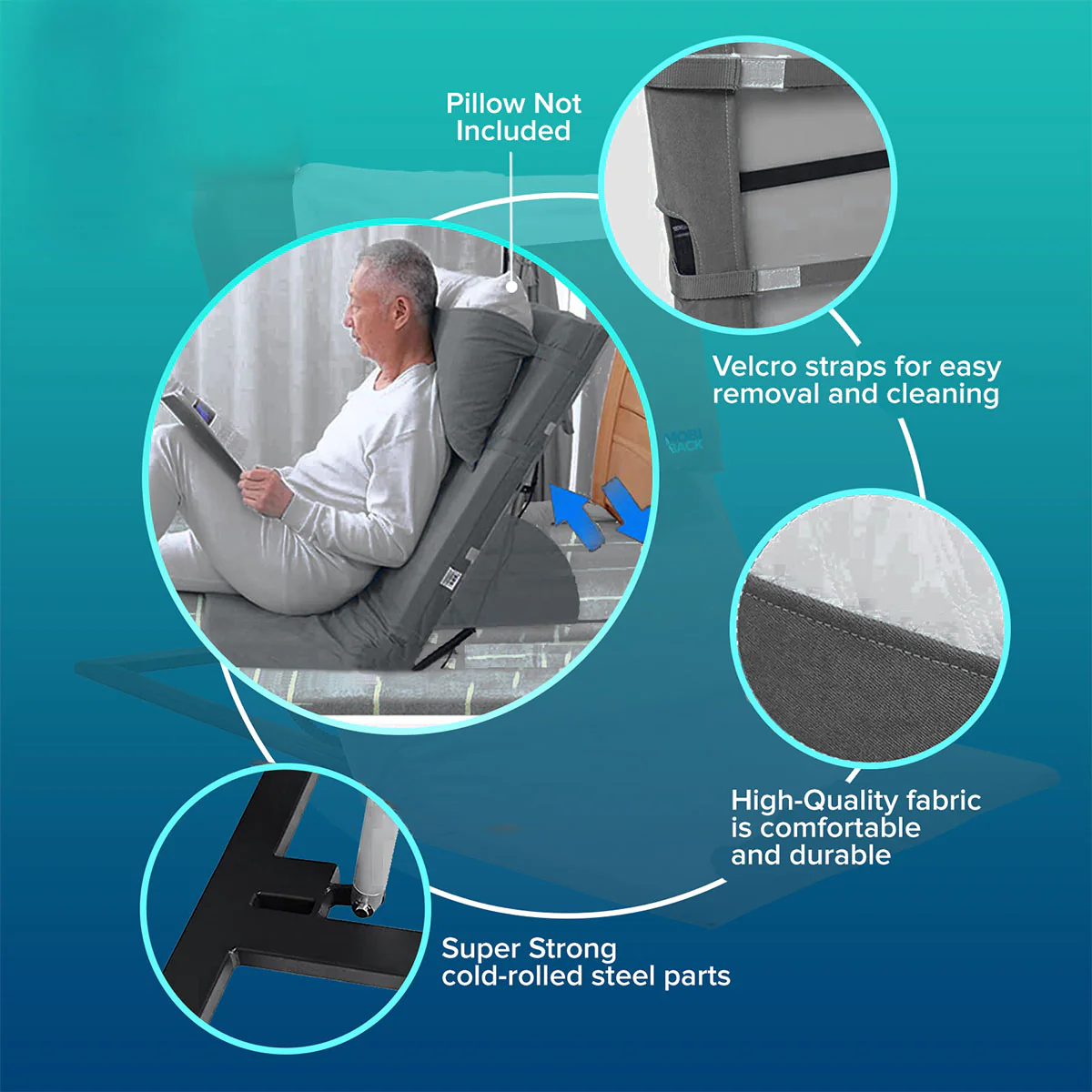 Electric Lifting Bed Backrest - Image 3