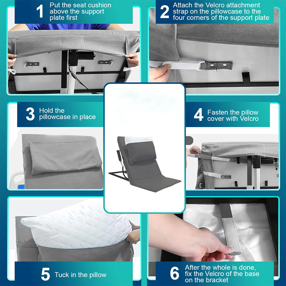 Electric Lifting Bed Backrest - Image 4