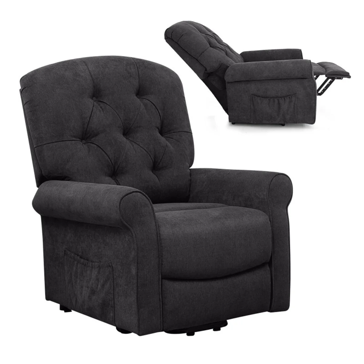 Electric Power Lift Recliner with Adjustable Backrest and Footrest - Image 10
