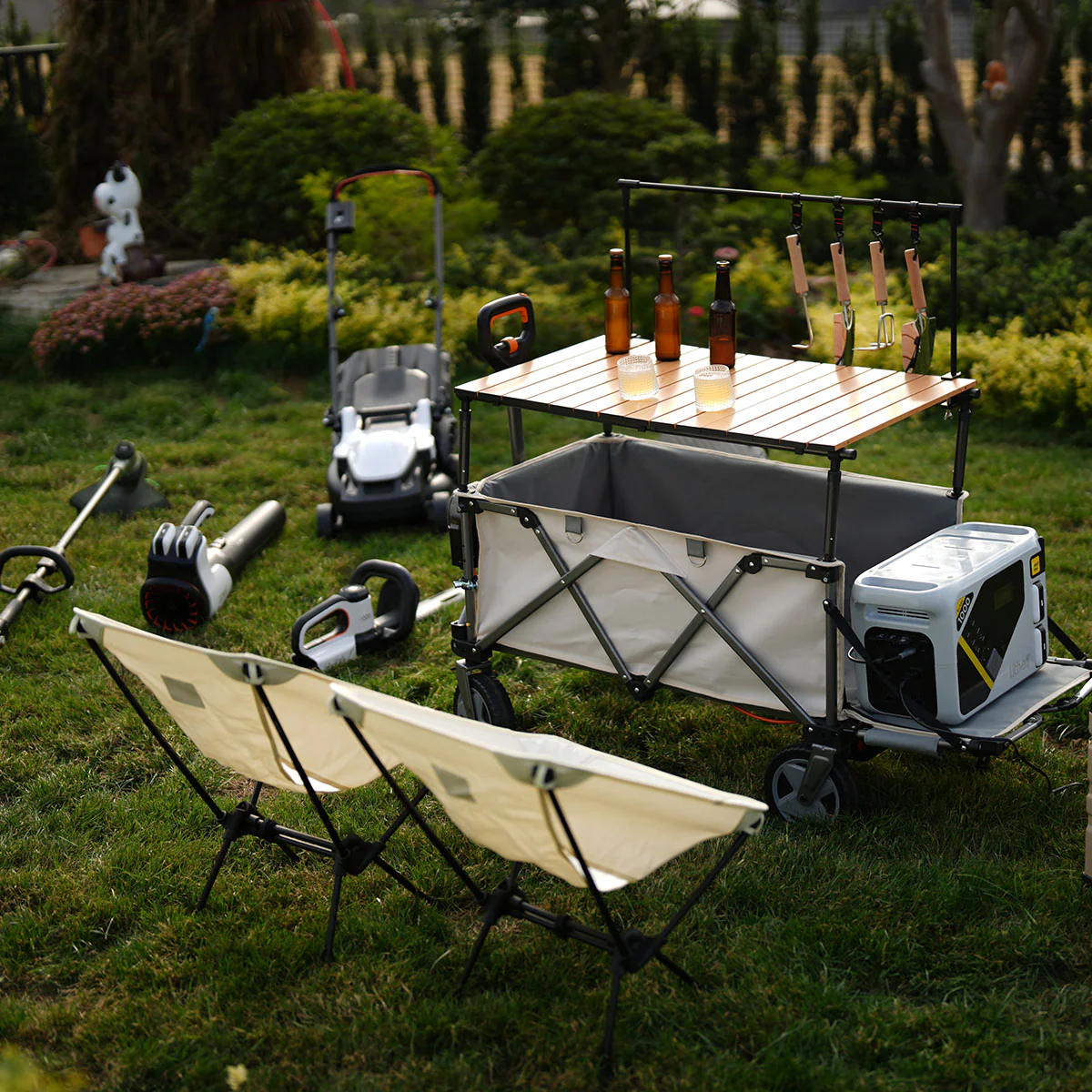 Electric Pull-Assist Utility Wagon - Image 6