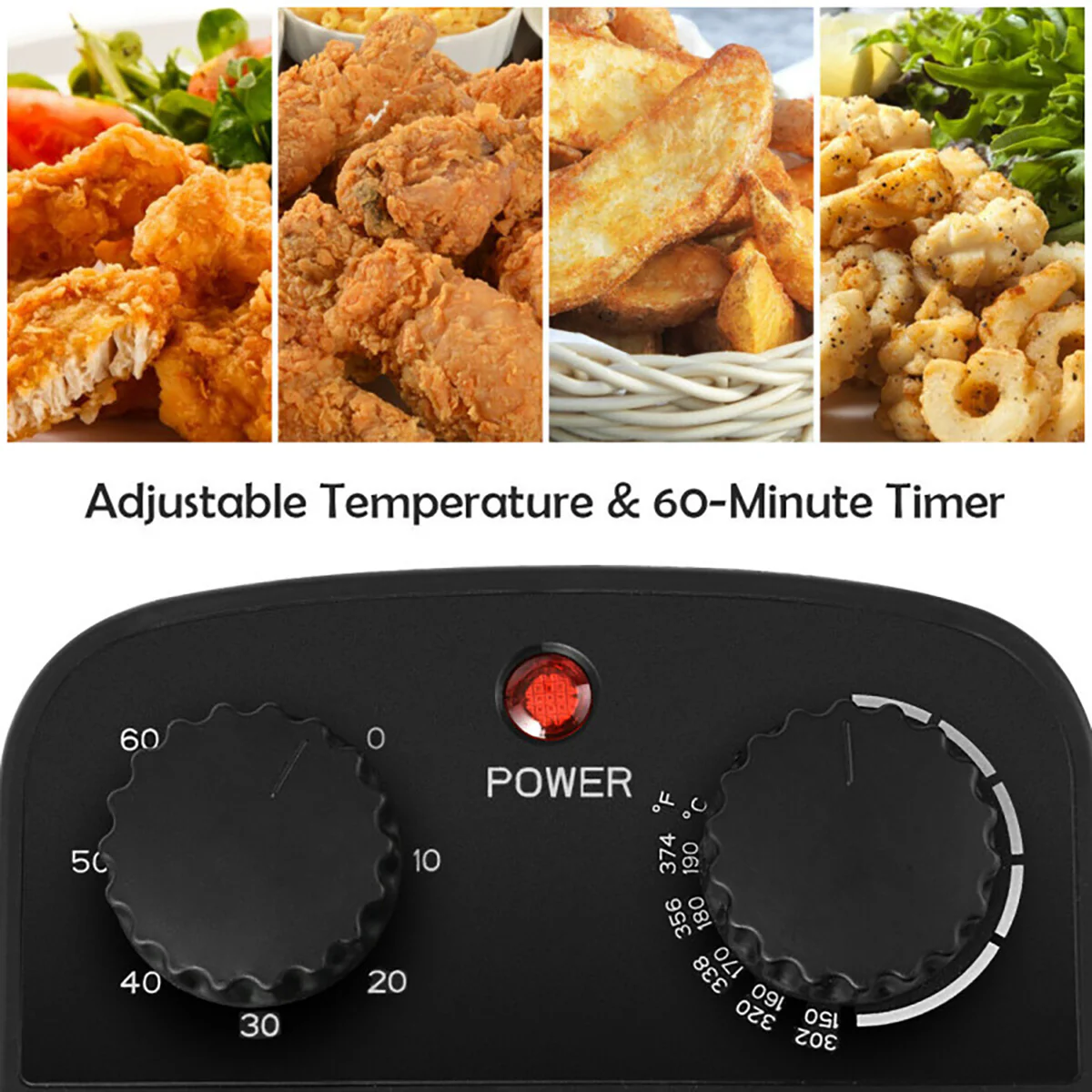Electric Stainless Steel Deep Fryer - Image 17