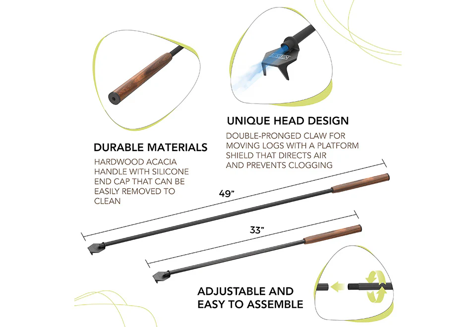 Extendable Fire Poker and Blower - Image 6