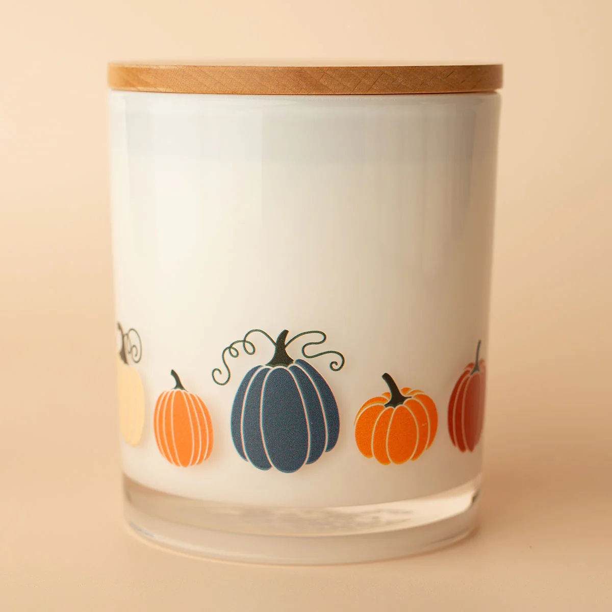 Fall Printed Candle - Pumpkin Wrap - Image 2