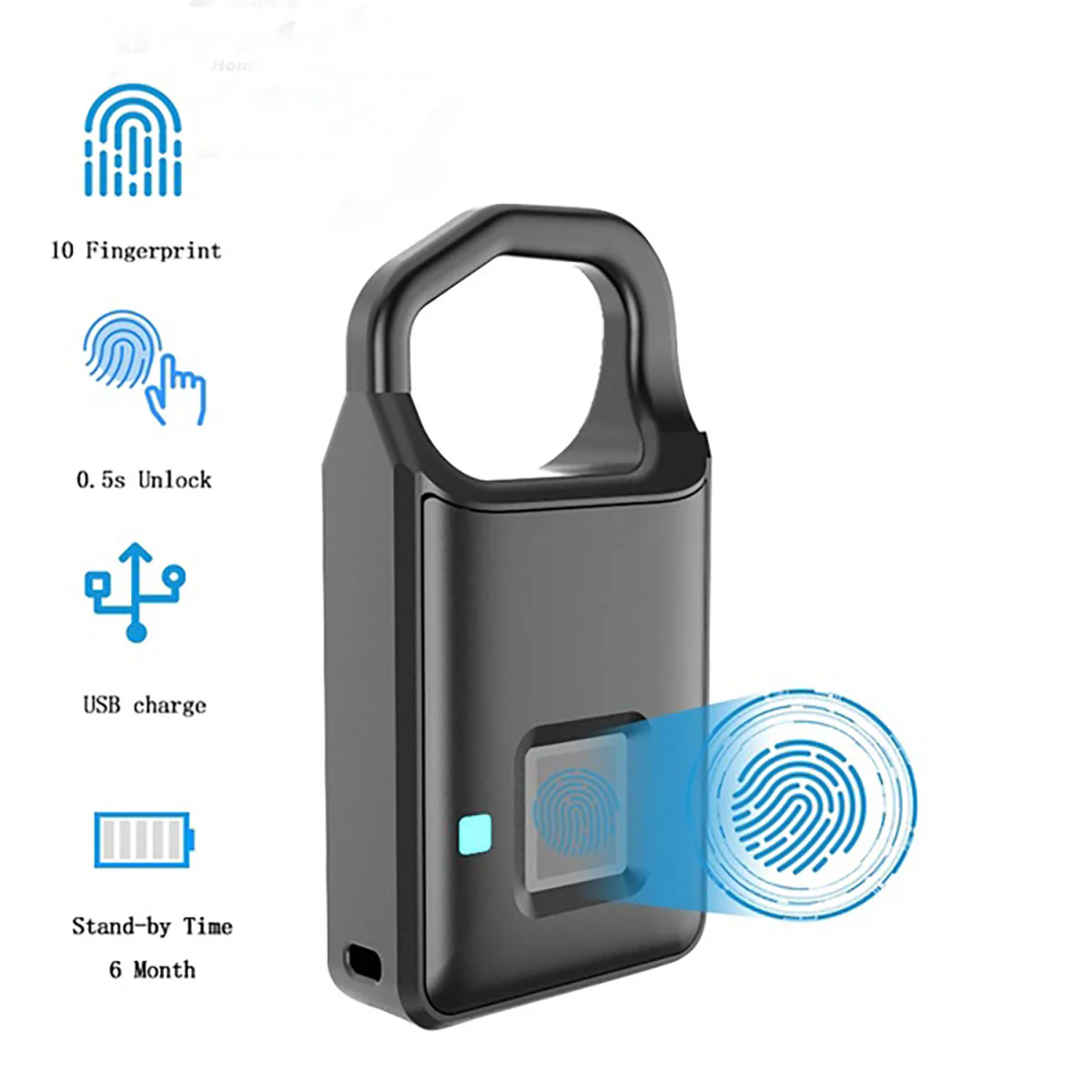 Fingerprint Travel Lock - Image 6
