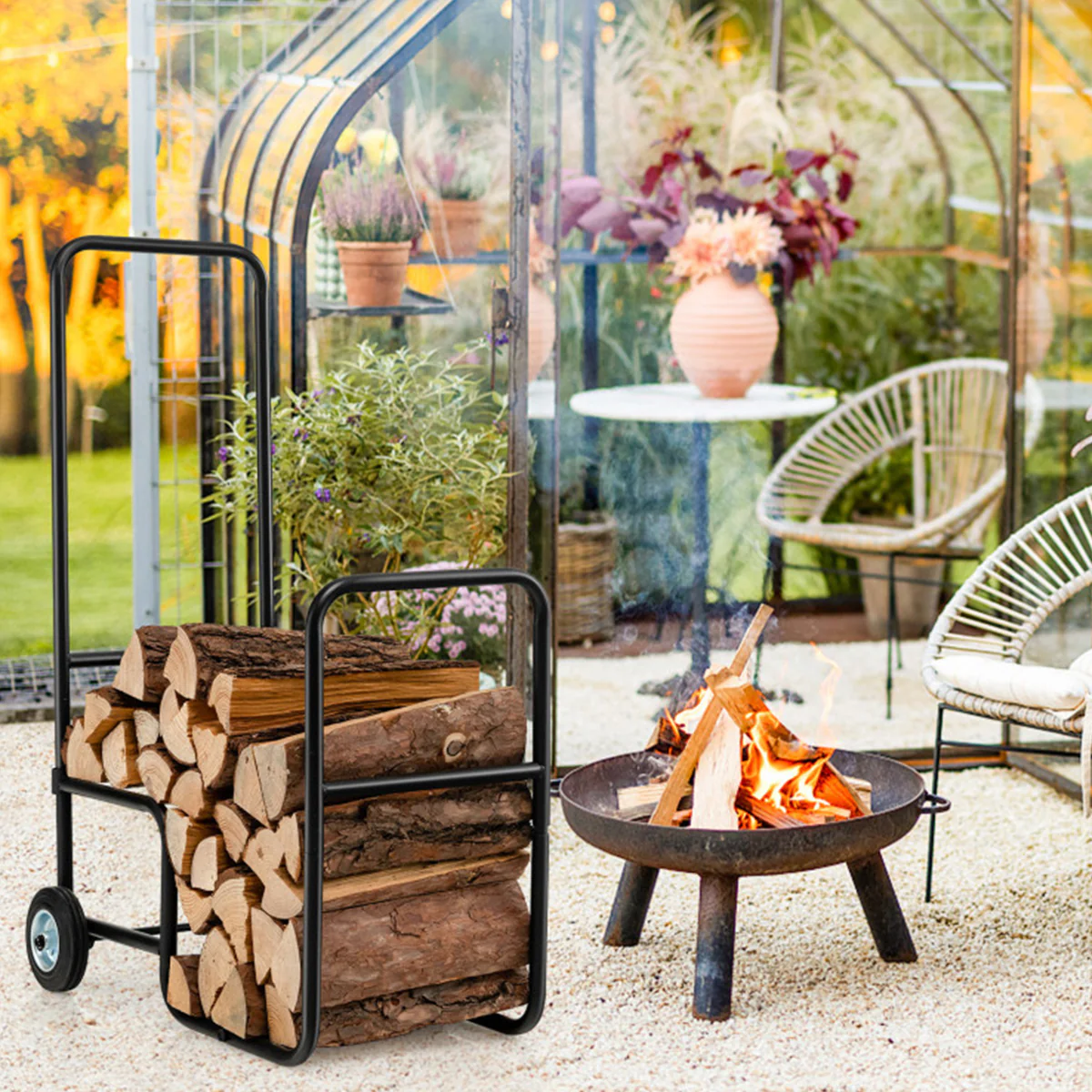 Firewood Log Cart Carrier - Image 9