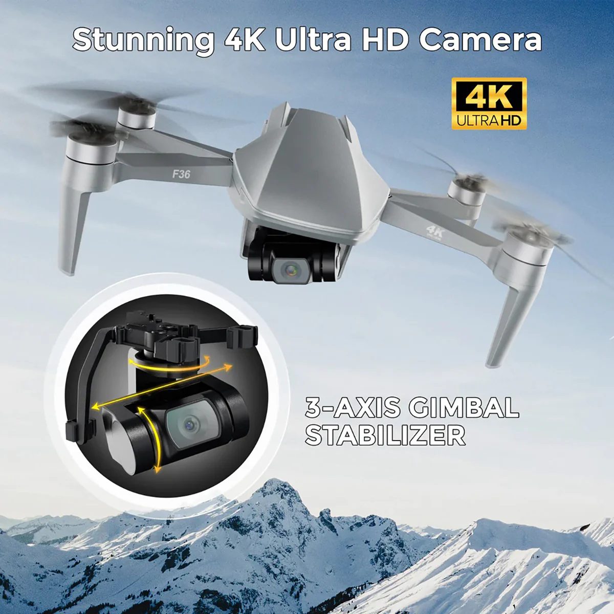 First-Person View 4K UHD Camera Drone - Image 4