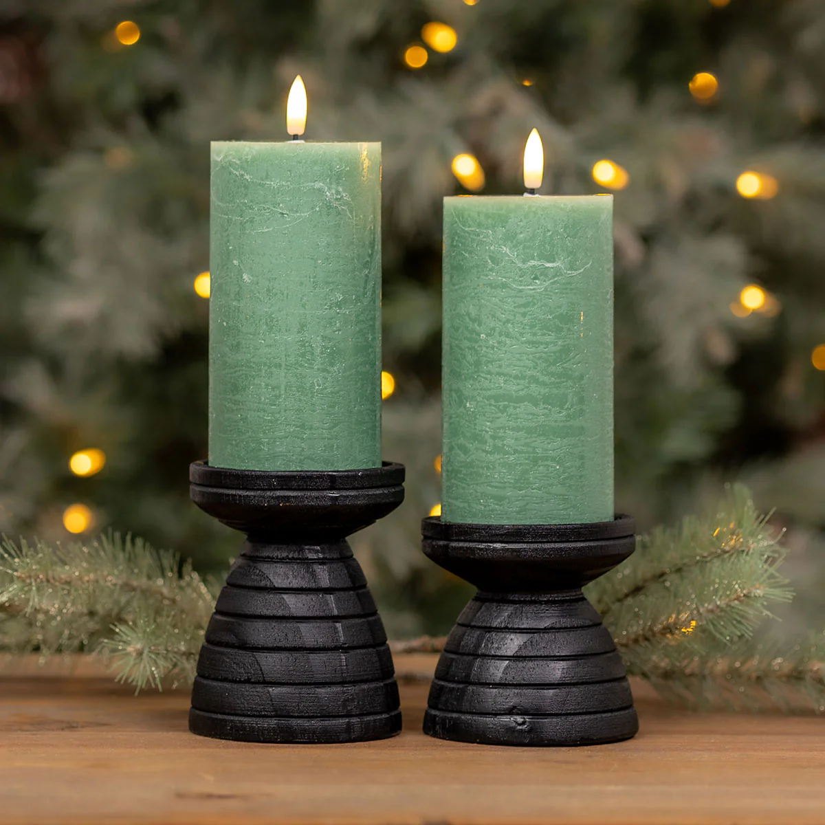 Flameless Pillar Candle - Image 6